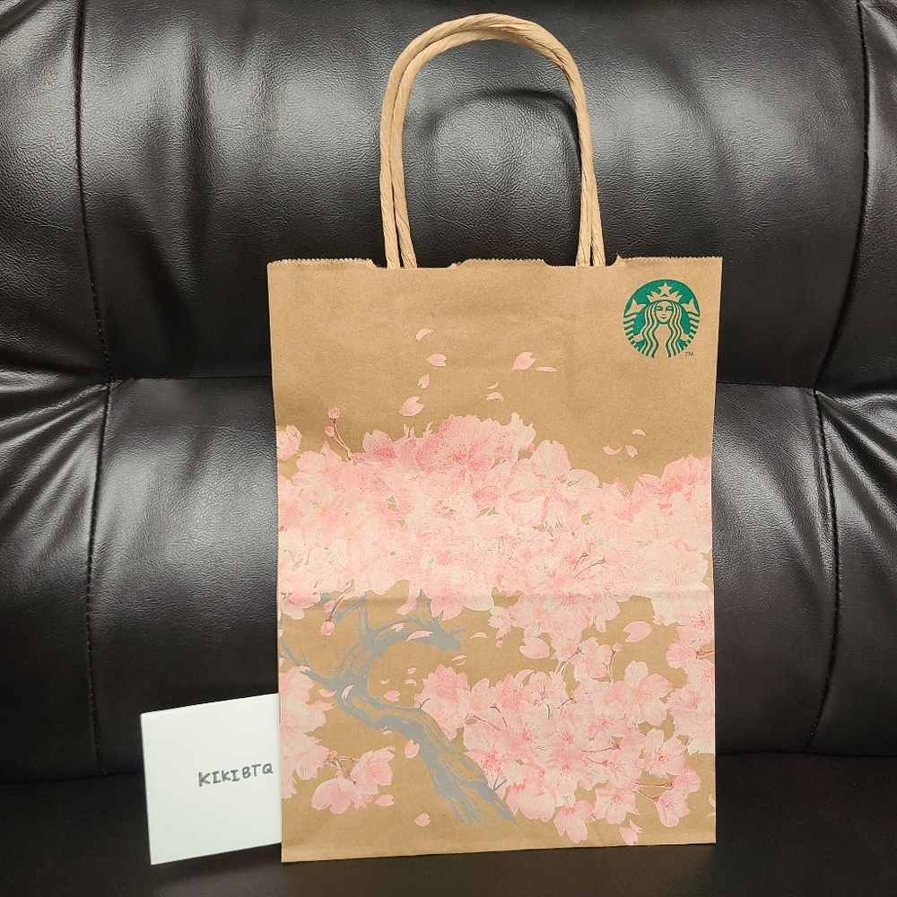 Singular Paper Bag - Starbucks Japan 2025 Sakura